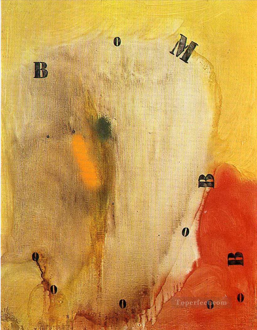 unknown title 2 Joan Miro Oil Paintings